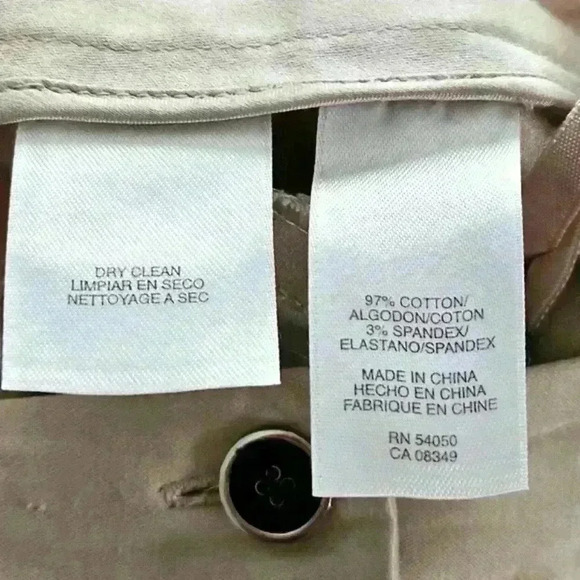 Silky Wide Leg Off-White Cotton Pant Size 14 EUC - Picture 6 of 11